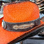 High Quality American Western Cowboy Hat Natural Straw Handmade Embroidery Brim Straw Hats Cowgirl Hats for Cattleman - Image 2