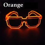 LU-1555   Creative Led Light up Glasses for Festival Party Supplies Luminous El Wire Glowing Eyewear Glasses - Image 10