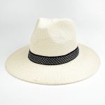 Spring Summer Shade Beach Hats Panama Straw Hat Outdoor  Wide Brim Shade Hat - Image 7