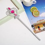THU-048 Frozen Birthday Party Supplies 2Pcs/Set Girls Princess Tiara Crown Magic Wand Kids Rhinestone - Image 14