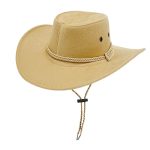 Hot Selling American Style Western Cosplay Suede Vintage Knight Felt Cowboy Top Hat Fedora Hats - Image 20
