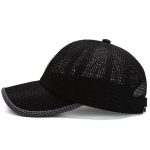 Men's Mesh Cap Outdoor Breathable Large Mesh Winning the Bid Baseball Hat Sunscreen Casual Sports Duck Tongue Cap - Image 5