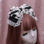 Wholesale Custom Lolita Hair Accessories B Hairpin Headband Style Bow Headwear Props Holiday Party Cute Girl - Image 3