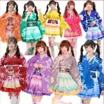 High Quality Japanese Traditional Kimono Pajamas Cosplay Lolita Maid Dress Anime Uniforms Halloween Costume - Image 5