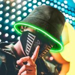 Rave Light up Bucket Hat Futuristic Neon Rave Party Accessory Festival Outfit LED Bucket Hat for Men and Women - Image 6