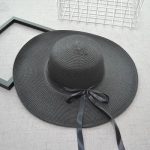 New Simple Foldable Wide Brim Floppy Girls Straw Sun Beach Women Summer Hat Uv Protect Travel Lady Cap Female - Image 7