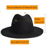 Wholesale High Quality Mixed Color European and American Blank Retro Men's Felt Fedora Hats Jazz Hat - Image 4