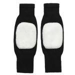 Women Men Thicken   Cotton Nylon Polyester Breathable Brace Support Pads Winter Sports Thermal Knee Leg Warmers - Image 4