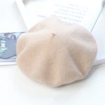 Berets-ea001 Wholesale Multicolor Fashion Design Female Faux Fur Beret Flat Cap, High Quality Adult Custom Beret Hats for Women - Image 11