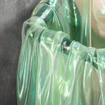 Wholesale Laser Gradient Iridescent Organza Mesh Fabric Designer Fabric Dress DIY Children's Clothes Cosplay Translucent Lace - Image 9