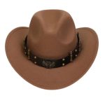 2025 Free Sample Shinehats Luxury Chapeau Femme Western Wide Brim Hat Fedora Wholesale Cowboy Felt Custom Logo Cowboy Hats - Image 71