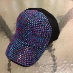 Summer Women's Baseball Light up Rhinestone Caps Hip Hop Hats for Women Snapback Unisex Adults Sports Trucker Cap - Image 5