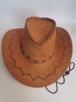 Wholesale Western Cowboy Summer Women's European and American Retro Large Brimmed Beach Sunscreen Hats - Image 10