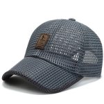 Men's Mesh Cap Outdoor Breathable Large Mesh Winning the Bid Baseball Hat Sunscreen Casual Sports Duck Tongue Cap - Image 9