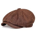 New Men Newsboy Spring Summer Thin Retro Beret Hat Wild Casual Hats Unisex Octagonal Cap Fashion Hip Hop Caps Gorras - Image 3