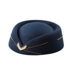 air Plane Flight Costume Custom Cosplay Career Stewardess Etiquette Hostess Attendant Beret Hat - Image 9