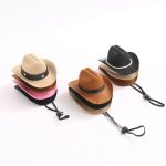 Costume Cosplay Cap Funny Halloween Costumes for Dogs Cat Pet Holiday Party Decoration Mini Cowboy Hat - Image 4