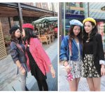 Berets-EA138 2022 Vintage Felt 100% Custom Wool  Embroidery Red Berets Girl Beret Caps for Women - Image 5