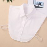 CLS002 Wholesale  Faux False Collar  Half  Shirts Corsage  Women Cotton Blouse Fake Collars Neckline - Image 8
