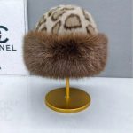 Autumn Winter Women's New Plush Leopard Mongolian Northeast Princess Ear Protection Fur Warm Beanie Hats - Image 12
