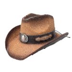 High Quality American Western Cowboy Hat Natural Straw Handmade Embroidery Brim Straw Hats Cowgirl Hats for Cattleman - Image 5