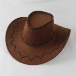 Factory  Unisex Vintage PU Leather Mexican Cowboy Party Hat and Stylish Parties Sunscreen Sun Hathat Western Cowboy Hat - Image 8