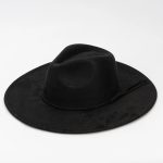 Wholesale Custom Polyester Fedora Hat Suede Felt with Wide Brim and Fashion Bands for Casual and Party Scenes Summer and Winter - Image 7