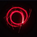 OEM  Rave Whip Glowing  Fiber Optic Dance Whip RGB Color Whip for  for Holiday - Image 12