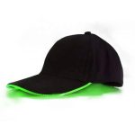 FREE SAMPLE Embroidered Cotton Men Hat Led Flashing Light up Shiny Fitted Baseball Sports Hat Cap With Custom logo - Image 2