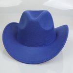 2025 Free Sample Shinehats Luxury Chapeau Femme Western Wide Brim Hat Fedora Wholesale Cowboy Felt Custom Logo Cowboy Hats - Image 24