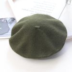 Berets-ea001 Wholesale Multicolor Fashion Design Female Faux Fur Beret Flat Cap, High Quality Adult Custom Beret Hats for Women - Image 17