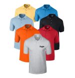 High Quality 100% Cotton Custom Logo Men Polo Shirt Polo T-shirts - Image 6