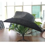Unisex Straw Cowboy Hat USA American Western Texas Straw Hat Shapable Brim Sombrerosb Cowboy Hat - Image 6