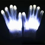 Wholesale Skull Full Face Mask Halloween Cosplay Horror Luminous LED Mask 10 Single Color for Choice Party Glow Mask - Image 23