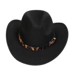 2025 Free Sample Shinehats Luxury Chapeau Femme Western Wide Brim Hat Fedora Wholesale Cowboy Felt Custom Logo Cowboy Hats - Image 18