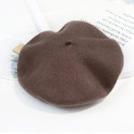 Berets-ea001 Wholesale Multicolor Fashion Design Female Faux Fur Beret Flat Cap, High Quality Adult Custom Beret Hats for Women - Image 9