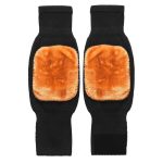 Women Men Thicken   Cotton Nylon Polyester Breathable Brace Support Pads Winter Sports Thermal Knee Leg Warmers - Image 8
