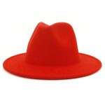 Wholesale High Quality Mixed Color European and American Blank Retro Men's Felt Fedora Hats Jazz Hat - Image 27