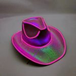 Colorful LED Light up Hat Adult Cowboy Cowgirl Hat for Halloween Christmas Party EDC Cosplay Costume Hats - Image 8