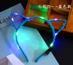 Hot Sale Cat Ears Head Band LED Light up Party Glowing Supplies for Girls and Boys Headband Halloween Xmas Gifts - Image 6