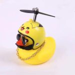 Rubber Duck Car Bicycle Decorations Small Yellow Duck Car Accessories Duck Light With Horn - Image 13