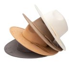 New Arrival Cheaper Suede Fedora Wide Brim Dress for Women Heart Drop Top Hats