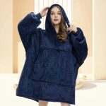 Sublimation Winter Pajamas Warm Hooded Blankets Wearable Oodie Sherpa Custom Blanket Hoodie Oversized - Image 19