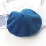 Berets-ea001 Wholesale Multicolor Fashion Design Female Faux Fur Beret Flat Cap, High Quality Adult Custom Beret Hats for Women - Image 15