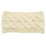 Women Headband Solid Color Wide Turban Crochet Knitted Hairband Winter Ear Warmer Girls Makeup Elastic Hair Bands Accessories - Image 28