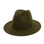 Wholesale High Quality Mixed Color European and American Blank Retro Men's Felt Fedora Hats Jazz Hat - Image 20