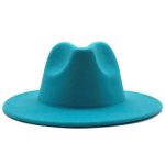 Wholesale High Quality Mixed Color European and American Blank Retro Men's Felt Fedora Hats Jazz Hat - Image 6