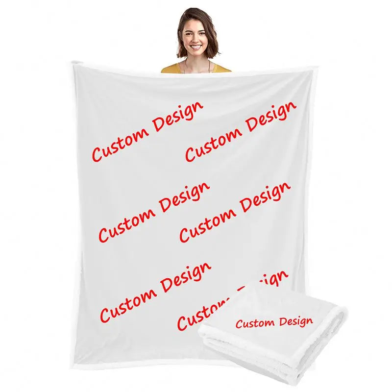 H259a98b36ff94b02acbfff90e3ebf281B Custom Flannel Blanket Soft and Comfortable Coral Custom Fleece Blanket Chingon Blankets Air Conditioning - Image 1