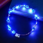 Party Crown Flower Led Light up Hair Hairband Garlands Women Halloween Christmas Glowing Wreath Headband - Image 14