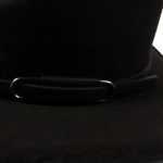 CEN-103 Size Wool Women's Men's Western Cowboy Hat for Gentleman Lady Jazz Cowgirl With Leather Cloche Black - Image 2